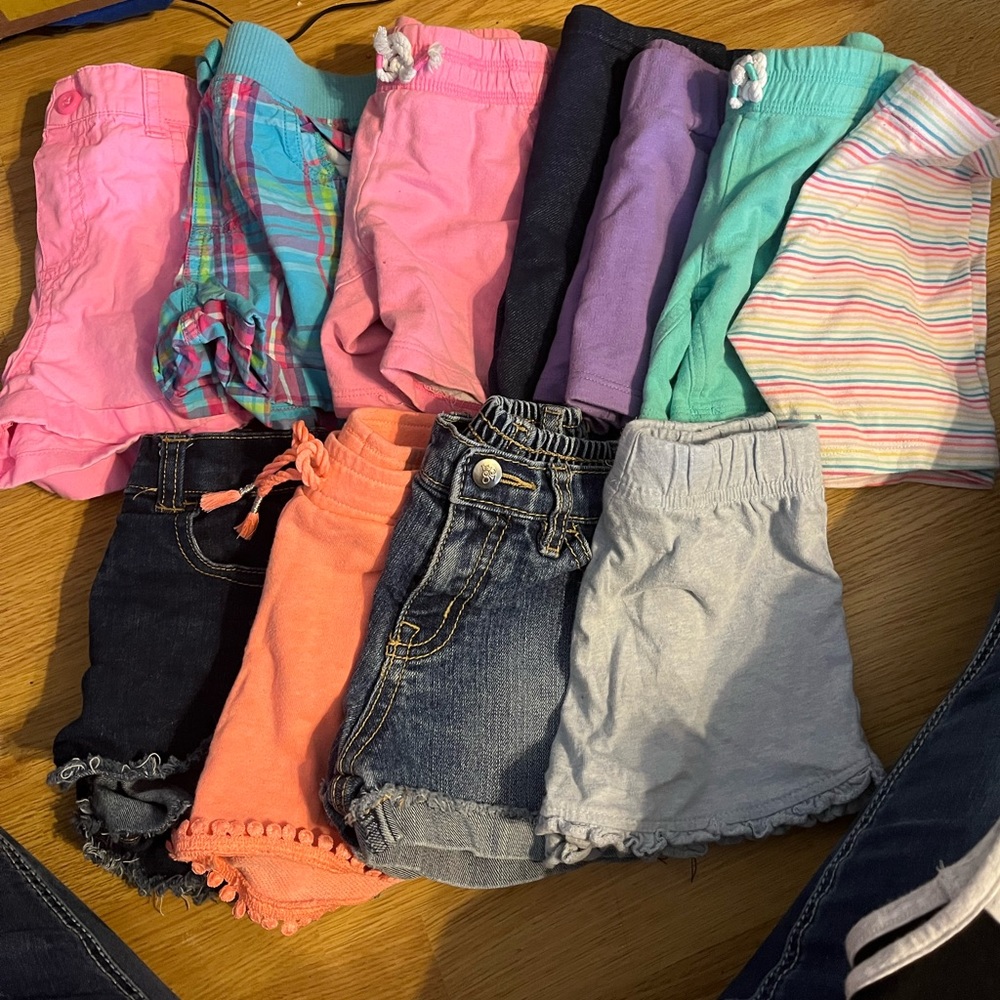 Girls 4t and 5t shorts